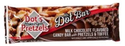 Dot's Pretzels 1.75 Oz Mr. Dot Bar Candy Bar-Milk Chocolate