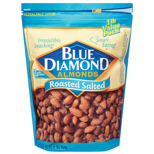 Blue Diamond Value Pack Almonds – 16oz Bag 4 Blue Diamond Value Pack Almonds – 16oz Bag - Image 2