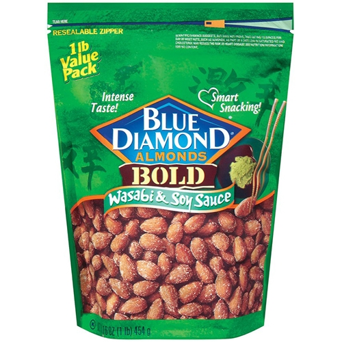 Blue Diamond Value Pack Almonds – 16oz Bag 6 Blue Diamond Value Pack Almonds – 16oz Bag - Image 4
