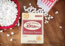 Amish Country Ladyfinger Butter Microwave Popcorn - Individual Bags