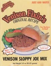 Wildlife Seasonings Venison Fixin's Sloppy Joe Mix