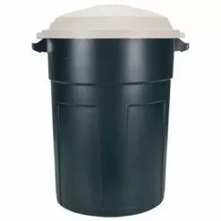 Rubbermaid Roughneck 32 Gallon Garbage Can-Evergreen