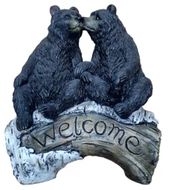 Backyard Expressions 15.5" Bear Welcome Decoration