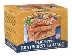 Hi Mountain Seasonings Garlic Pepper Bratwurst Sausage Kit