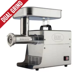 LEM DUAL GRIND #8 BIG BITE MEAT GRINDER - 0.5HP