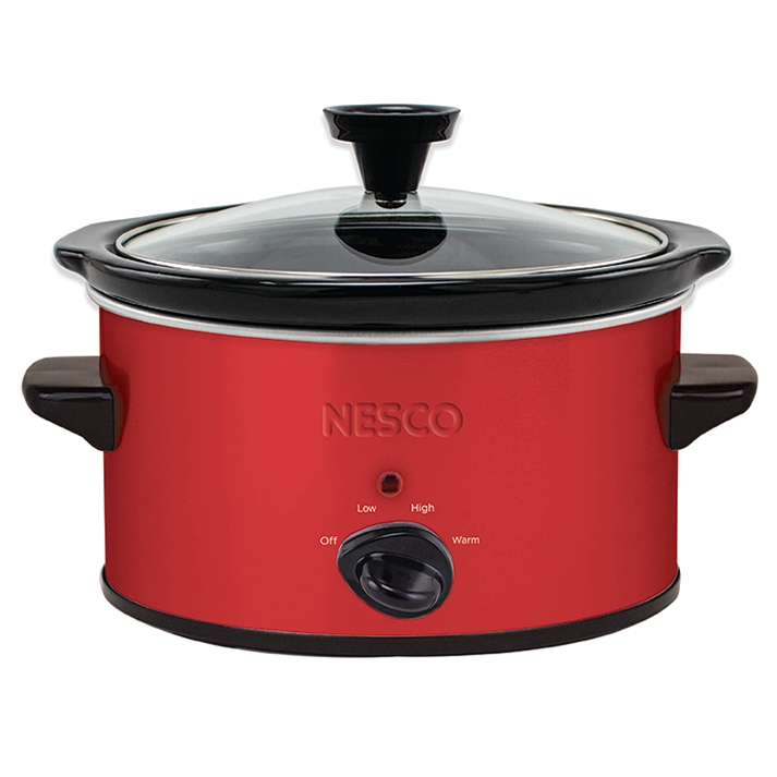 Nesco 1.5 Qt Metallic Red Slow Cooker 3 Nesco 1.5 Qt Metallic Red Slow Cooker