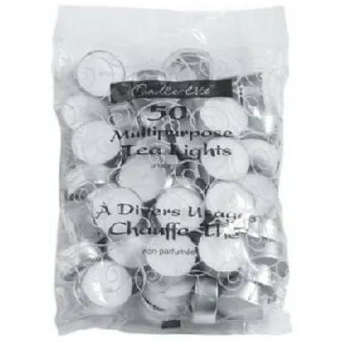 Candle-Lite 50 Pack Unscented Tea Lights 6 Candle-Lite 50 Pack Unscented Tea Lights - Image 4