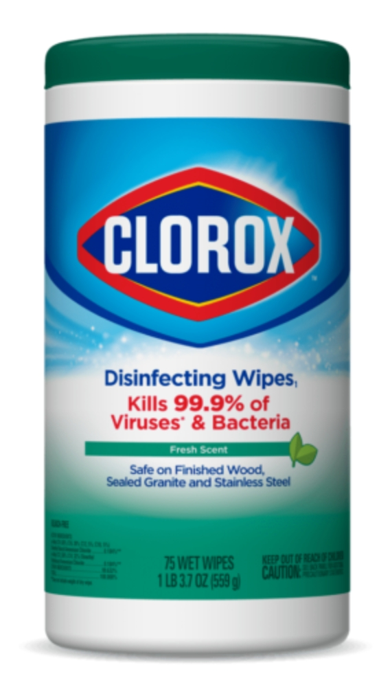 Clorox® Disinfecting Wipes Fresh Scent – 35 Count 3 Clorox® Disinfecting Wipes Fresh Scent – 35 Count