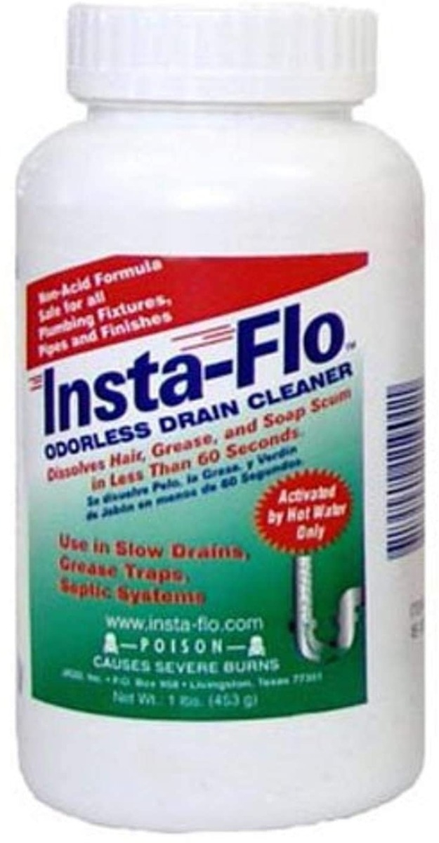 Thrift Insta-Flo Drain Cleaner – 1 lb 3 Thrift Insta-Flo Drain Cleaner – 1 lb