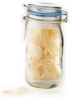 Kikkerland Zipper Bags, Large – 2 Pack -Home Goods Sales Store 250388 1