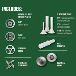 LEM #8 SS Big Bite Grinder, .50 HP -Home Goods Sales Store 28940391 3