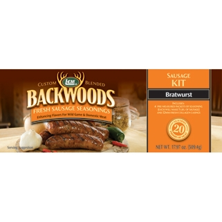 Backwoods Bratwurst Fresh Sausage Kit 3 Backwoods Bratwurst Fresh Sausage Kit