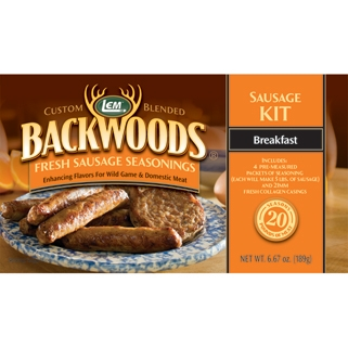 Backwoods Breakfast Fresh Sausage Kit