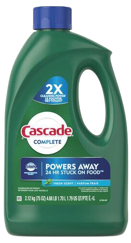 Cascade Automatic Dishwasher Detergent Gel, Fresh Scent - 75 oz 3 Cascade Automatic Dishwasher Detergent Gel, Fresh Scent - 75 oz