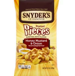 Snyder's Honey Mustard & Onion Pretzel Pieces, 11.25 oz.