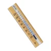 6.5" x 3.375" Wood Indoor Wall Thermometer 2 6.5" x 3.375" Wood Indoor Wall Thermometer -Home Goods Sales Store 3780013