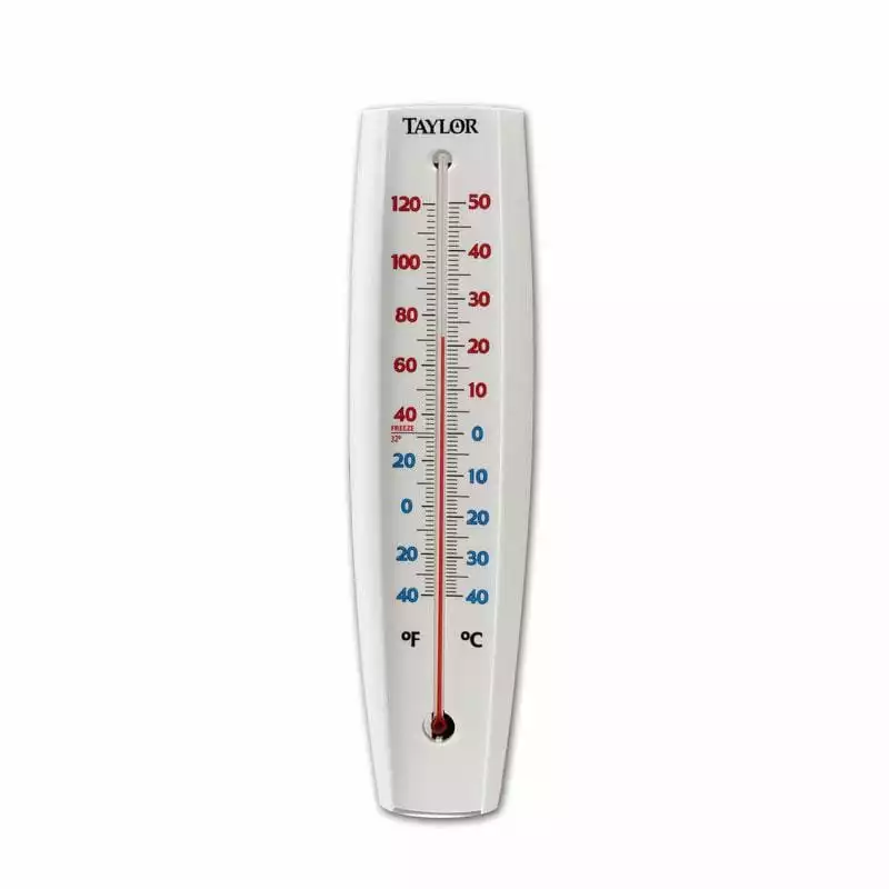 14.5" x 3.75" Jumbo Wall Thermometer 3 14.5" x 3.75" Jumbo Wall Thermometer