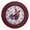 La Crosse Rooster Wall Clock, 12"