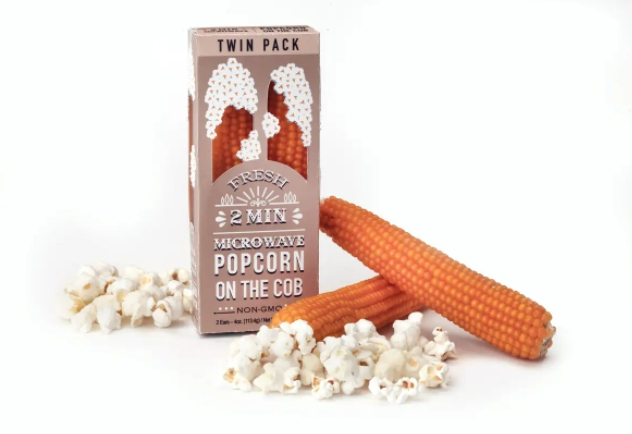 Wabash Valley Farms Popcorn on a Cob, 2 Pack 3 Wabash Valley Farms Popcorn on a Cob, 2 Pack