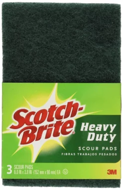 3M Scotch-Brite Heavy Duty Scour Pad - 3pk