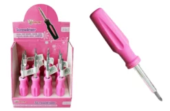 Diamond Visions 6 In 1 Pink Screwdriver 5 Diamond Visions 6 In 1 Pink Screwdriver -Home Goods Sales Store 40200085 2