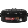 Granite Ware Covered Oval Roaster, Black -Home Goods Sales Store 4490001 1