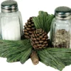 River's Edge Pinecone Salt & Pepper Shakers -Home Goods Sales Store 45632659 1