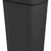 Sterilite 13 Gallon / 49 Liter Touch Can - Black -Home Goods Sales Store 47780159