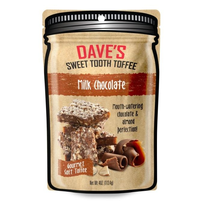 Dave’s Sweet Tooth Toffee - 4 oz 3 Dave’s Sweet Tooth Toffee - 4 oz