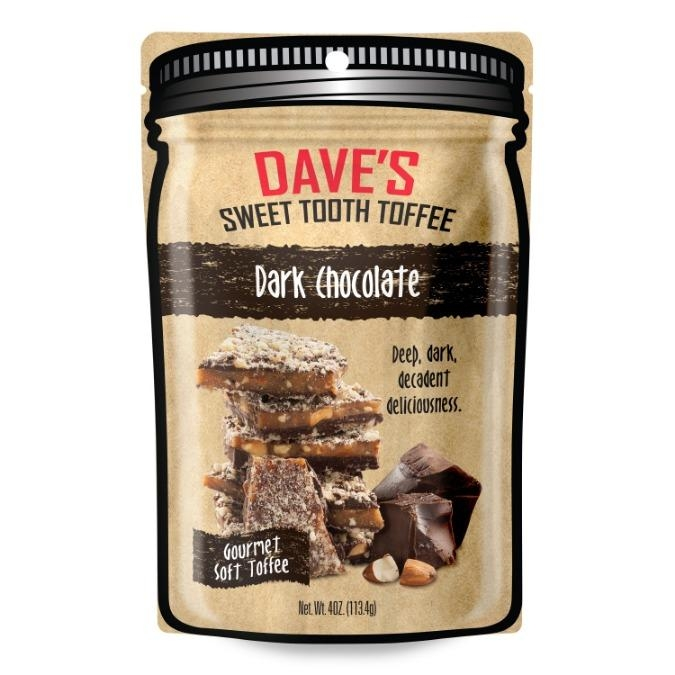 Dave’s Sweet Tooth Toffee - 4 oz 4 Dave’s Sweet Tooth Toffee - 4 oz - Image 2