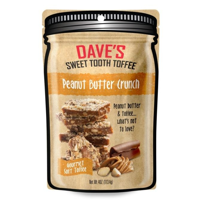 Dave’s Sweet Tooth Toffee - 4 oz 6 Dave’s Sweet Tooth Toffee - 4 oz - Image 4
