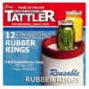 Tattler Reusable Rubber Rings, 12 Ct. Wide Mouth -Home Goods Sales Store 50980003 1