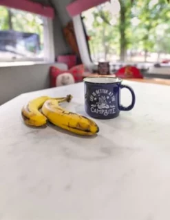 Camco Life is Better at the Campsite Ceramic Mug, Blue, Campfire Design -Home Goods Sales Store 53387 4