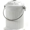 Norpro White Compost Keeper Crock, 1 Gallon