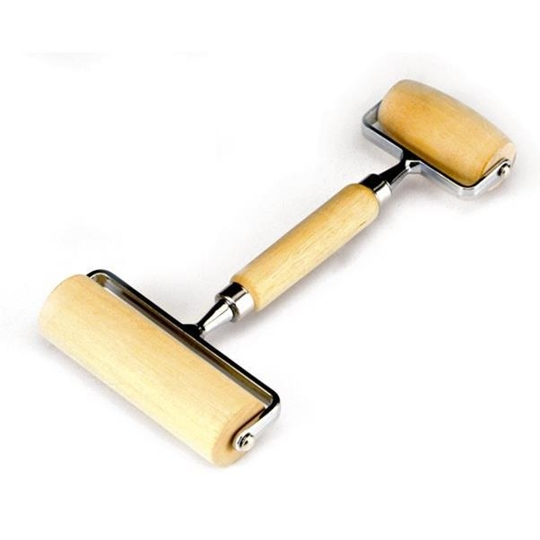 Norpro Wood Pizza/Pastry Roller 4 Norpro Wood Pizza/Pastry Roller - Image 2
