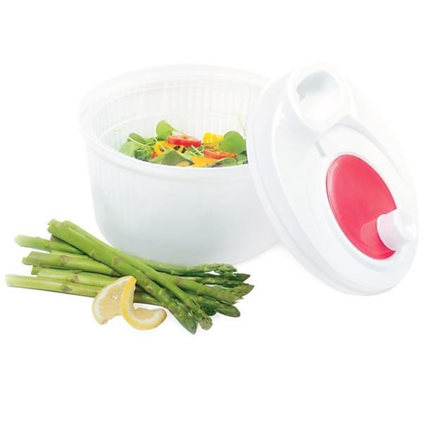 Norpro Self Draining Salad Spinner 3 Norpro Self Draining Salad Spinner