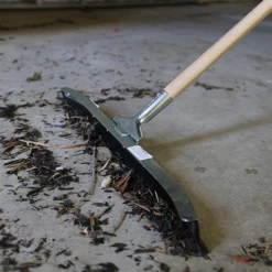 Ettore Curved Steel Floor Squeegee w/Handle - 24 Inch -Home Goods Sales Store 54455 3