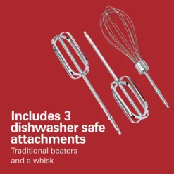 Hamilton Beach Power Deluxe 6-Speed Electric Hand Mixer with Snap-On Storage Case 13 Hamilton Beach Power Deluxe 6-Speed Electric Hand Mixer with Snap-On Storage Case -Home Goods Sales Store 5590984 2