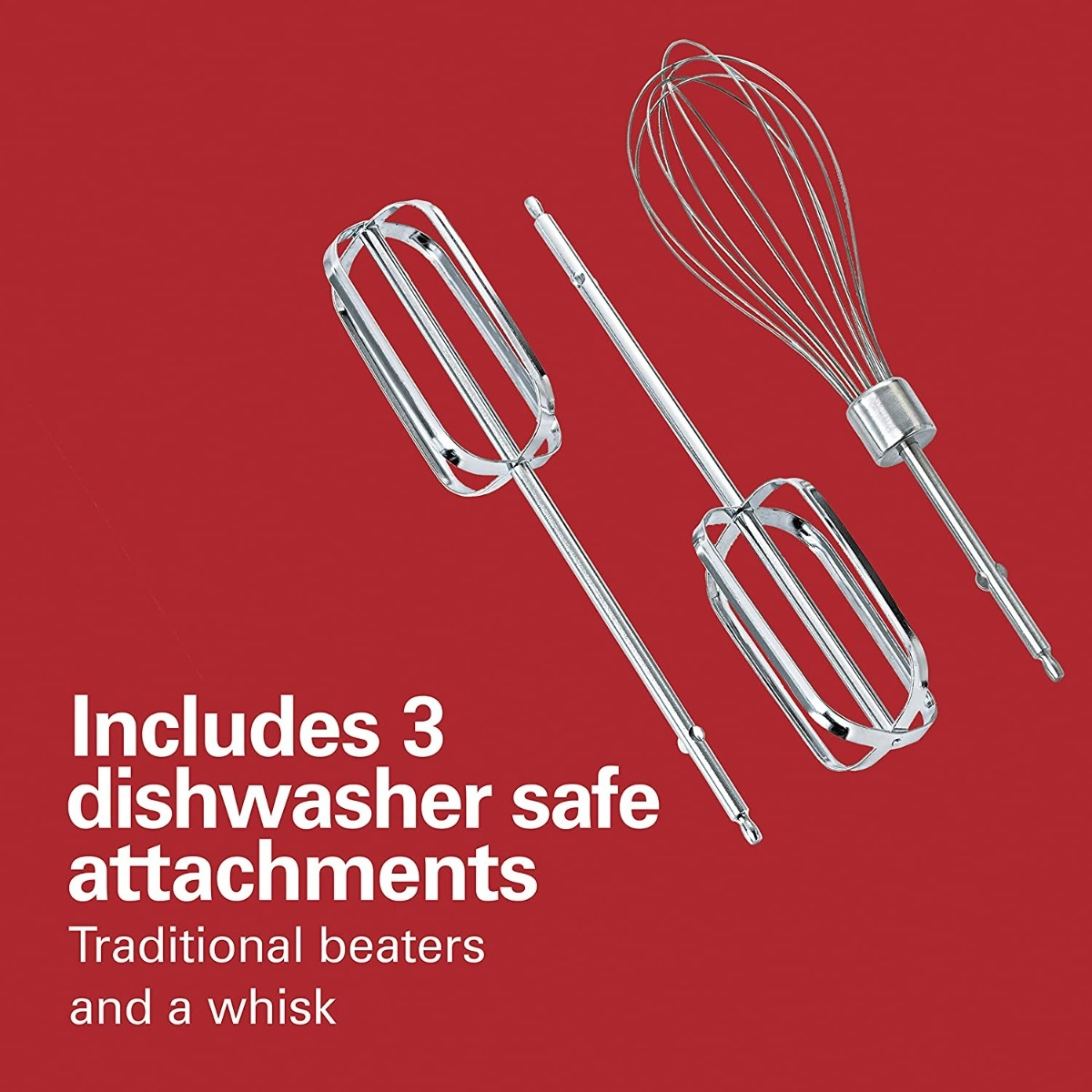 Hamilton Beach Power Deluxe 6-Speed Electric Hand Mixer with Snap-On Storage Case 5 Hamilton Beach Power Deluxe 6-Speed Electric Hand Mixer with Snap-On Storage Case - Image 3