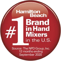 Hamilton Beach Power Deluxe 6-Speed Electric Hand Mixer with Snap-On Storage Case 17 Hamilton Beach Power Deluxe 6-Speed Electric Hand Mixer with Snap-On Storage Case -Home Goods Sales Store 5590984 6