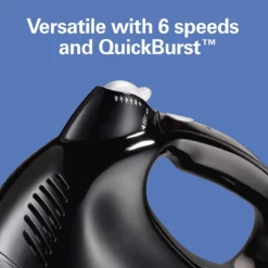 Hamilton Beach Hand Mixer with Snap-On Case - Black -Home Goods Sales Store 5591050 5 1