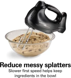 Hamilton Beach Hand Mixer with Snap-On Case - Black -Home Goods Sales Store 5591050 9