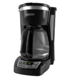 Black & Decker 12-Cup* Programmable Coffeemaker, Black