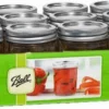 Ball Regular 8 Oz. Mason Jars w/Lids & Bands, 12 Ct. 2 Ball Regular 8 Oz. Mason Jars w/Lids & Bands, 12 Ct. -Home Goods Sales Store 5750106 1