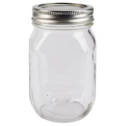 Ball Smooth-Sided Regular Mouth Pint Jars, 12 Ct.