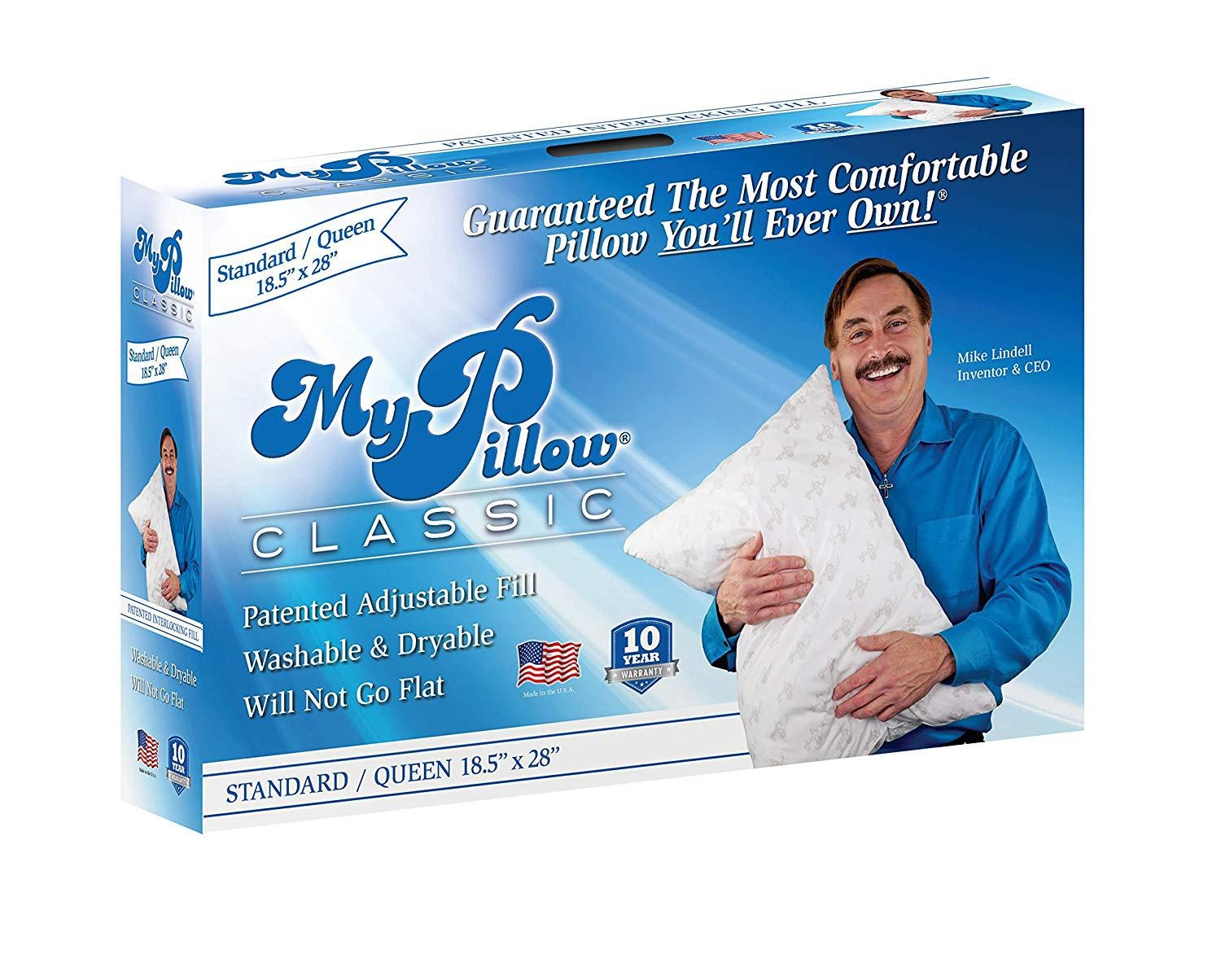 MyPillow Classic Series Standard Queen Size Pillow 3 MyPillow Classic Series Standard Queen Size Pillow