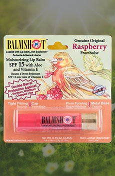 BALMSHOT Raspberry Lip Balm
