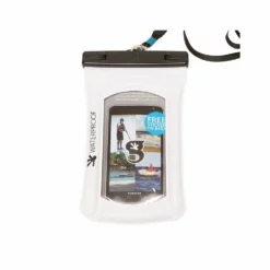 Gecko Float Phone Dry Bag-White