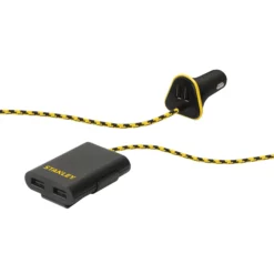 Stanley 2 Port Mobile Charger w/2 Port Extension 5 Stanley 2 Port Mobile Charger w/2 Port Extension -Home Goods Sales Store 70920000 2