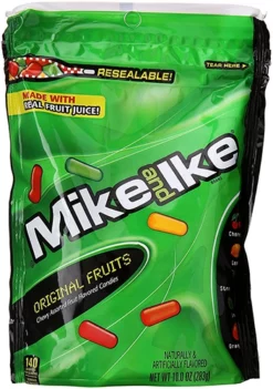 Mike and Ike Original Fruits – 10 oz Bag